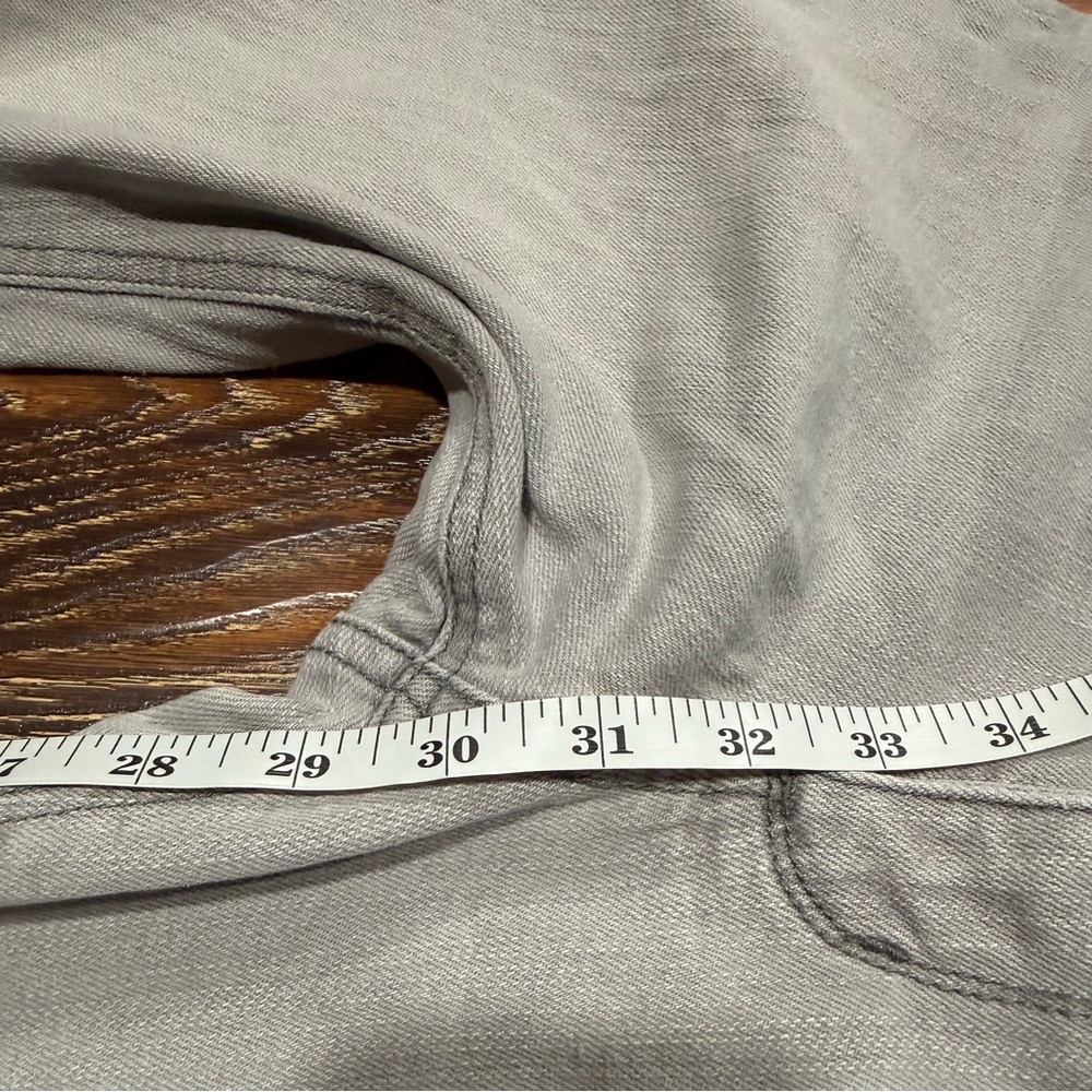 Bullhead Size 11 Womens Gray Skinny Jeans Vintage Y2K Style Venice Stretch 32X30 - Picture 8 of 9